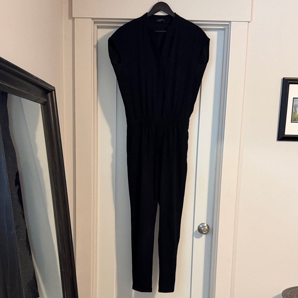 Aritzia Babaton Donnie Black Jumpsuit